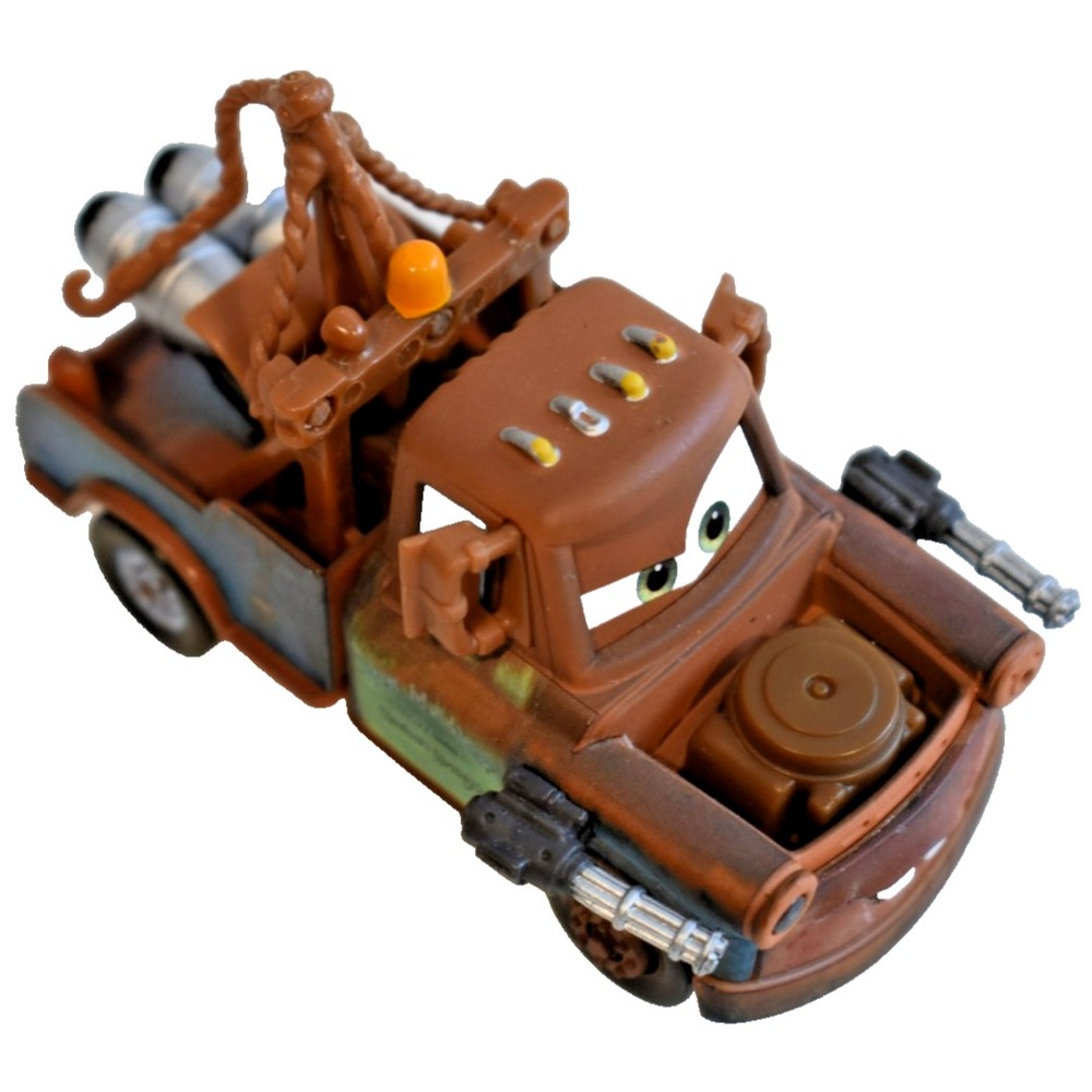 Disney Pixar Cars 2 Lights & Sounds SPY MATER Loose Needs Batteries